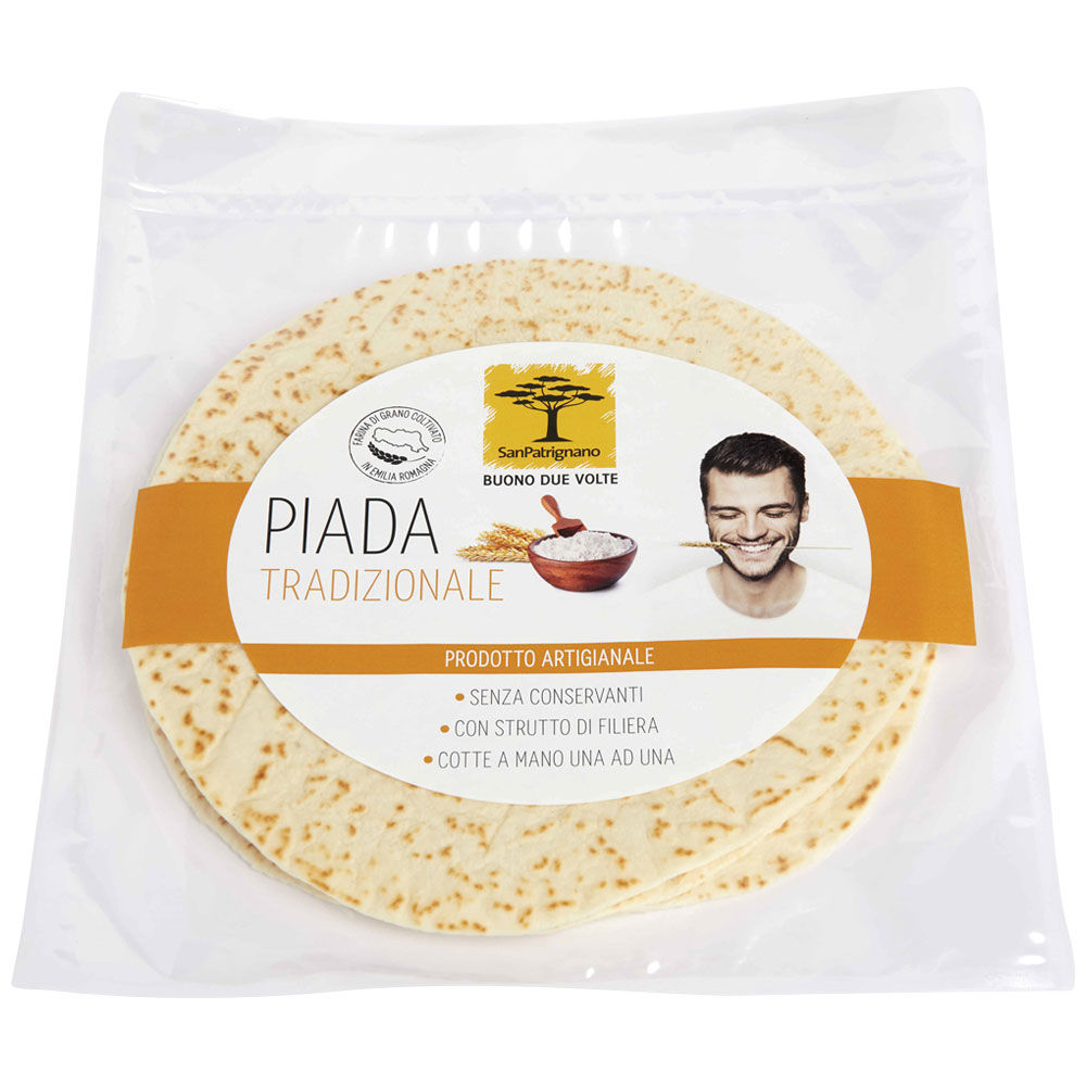 Piadine tradizionali 500 gr