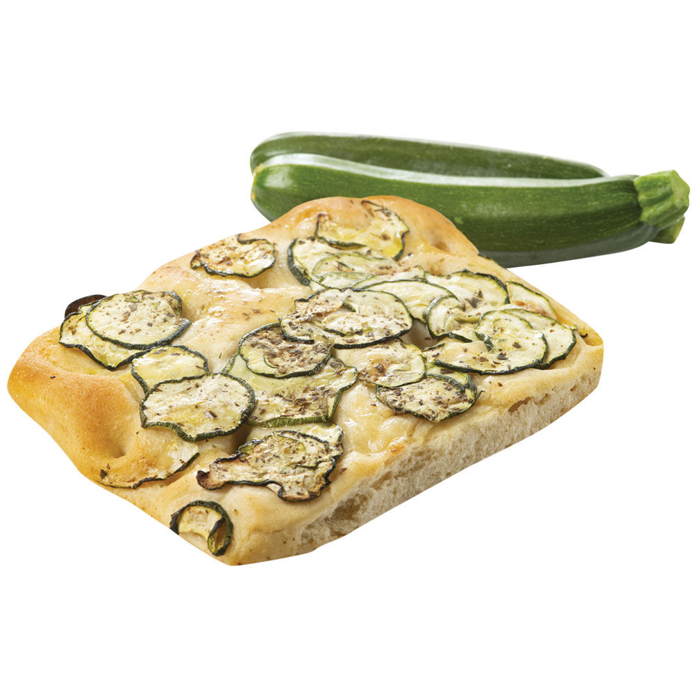 Schiacciata soffice alle zucchine