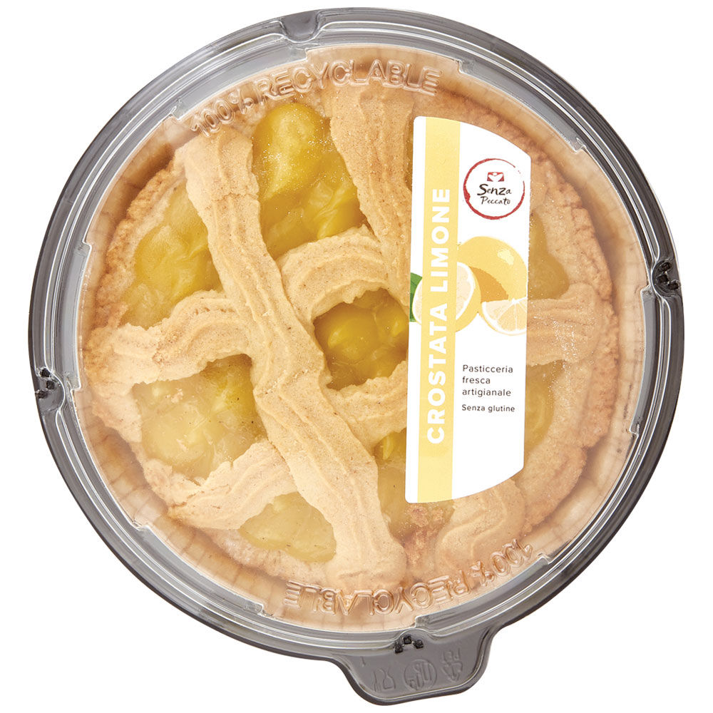 Crostata con crema al limone 300 gr - Immagine 01