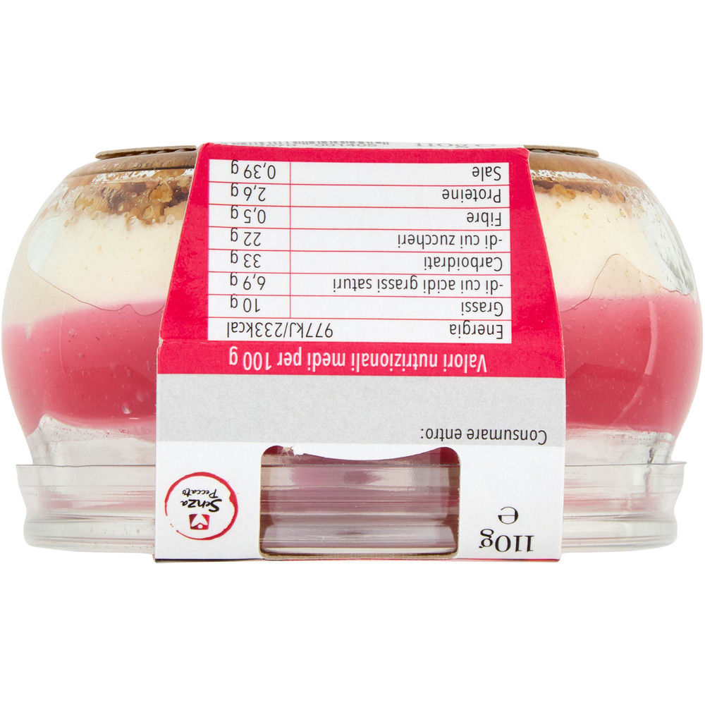 Mousse al lampone senza glutine 110 gr - Immagine 91