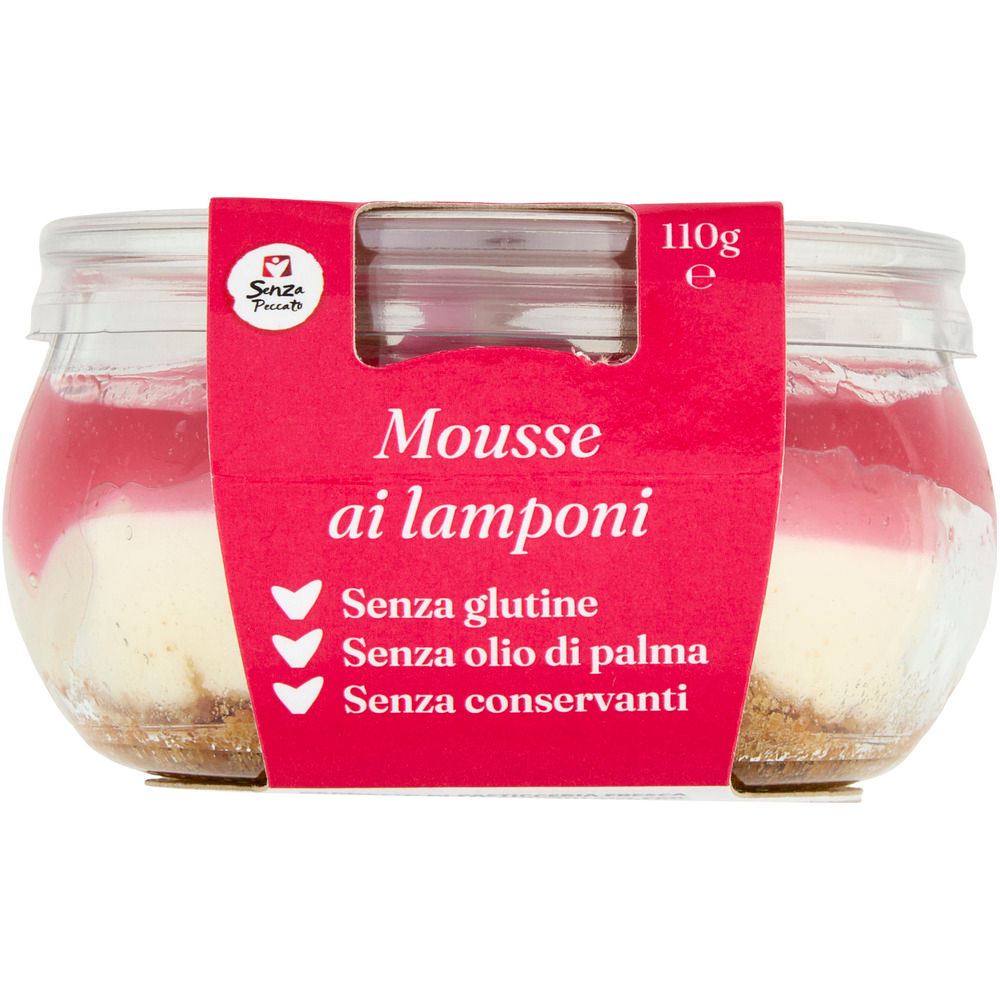 Mousse al lampone senza glutine 110 gr - Immagine 101