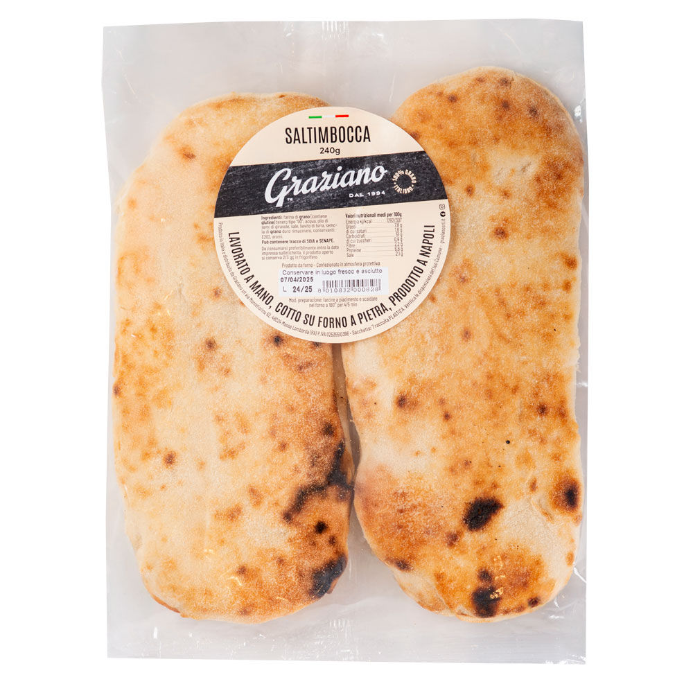 Panini saltimbocca 2 pz 240 gr - Immagine 01