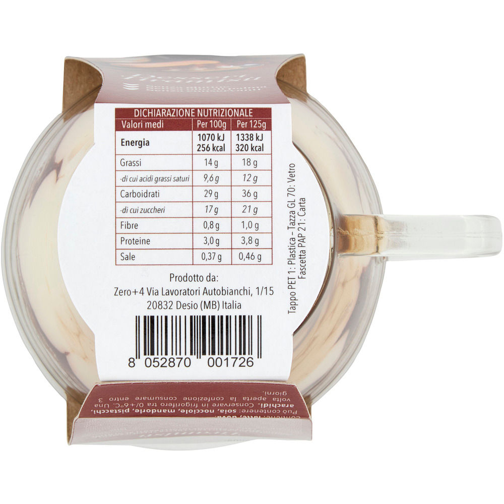 Tazza Tiramisù con savoiardi 125 gr - Immagine 101