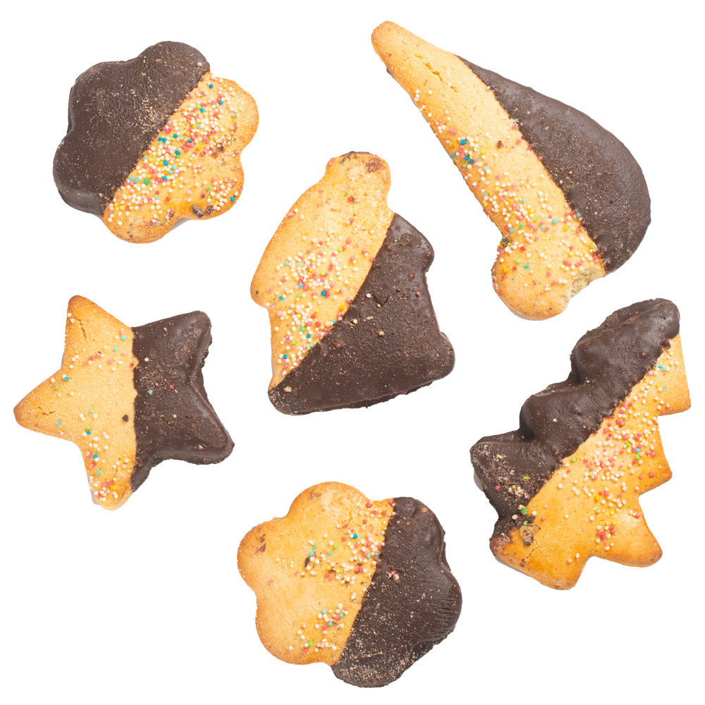 Biscotti Natalizi omini bicolore