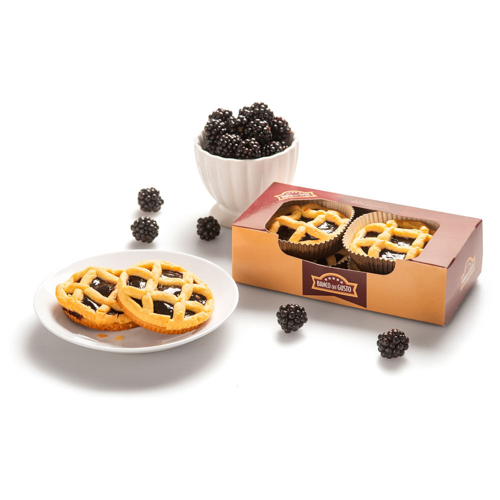 Crostatine alle more 4 pz 280 gr