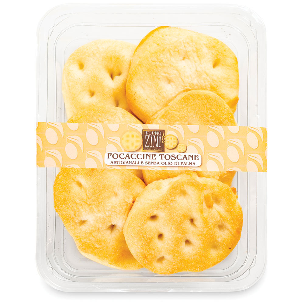 Focaccine Toscane artigianali 200 gr