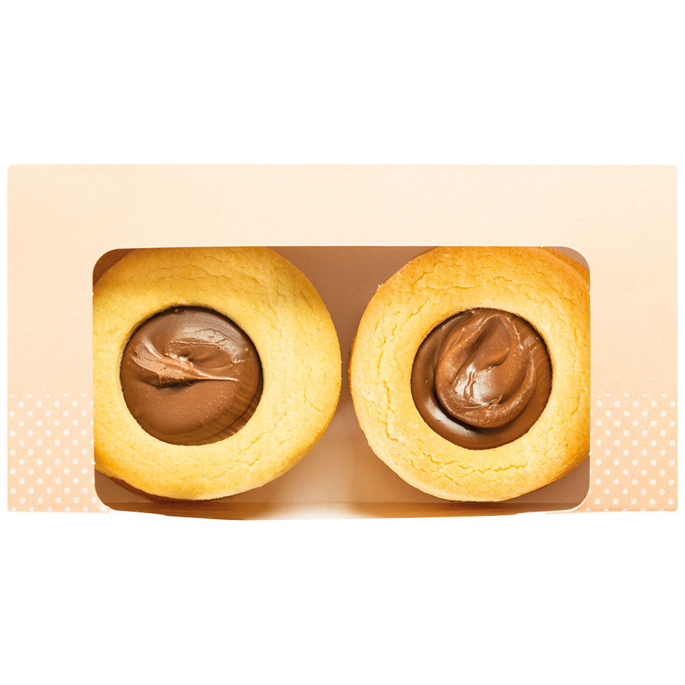 Occhi di bue crema di nocciole 4 pz 240 gr