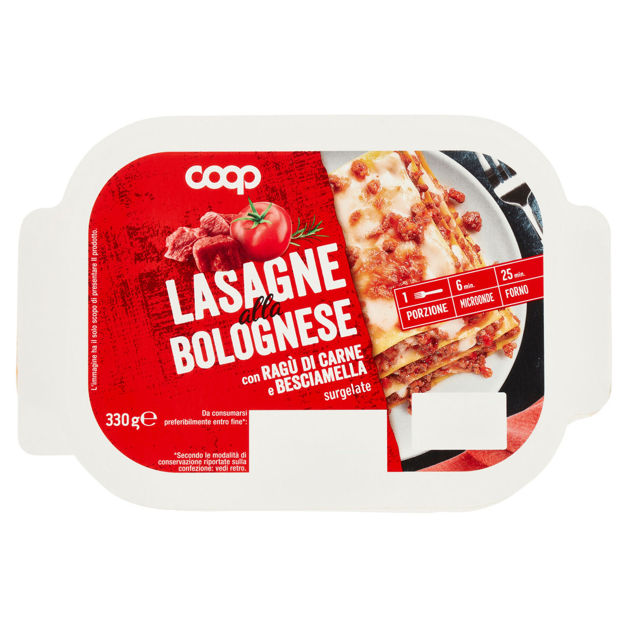 Lasagne alla Bolognese surgelate 300 gr - Immagine 01