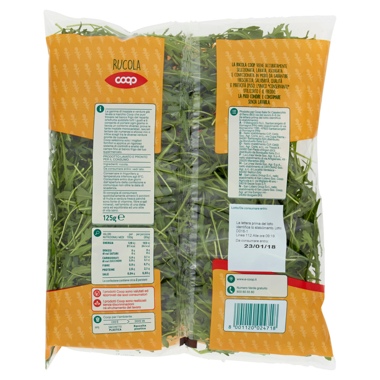 Rucola 125 gr - Immagine 71