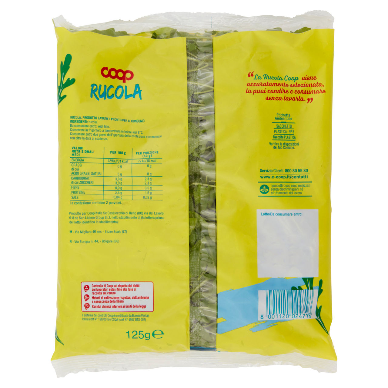 Rucola 125 gr - Immagine 191