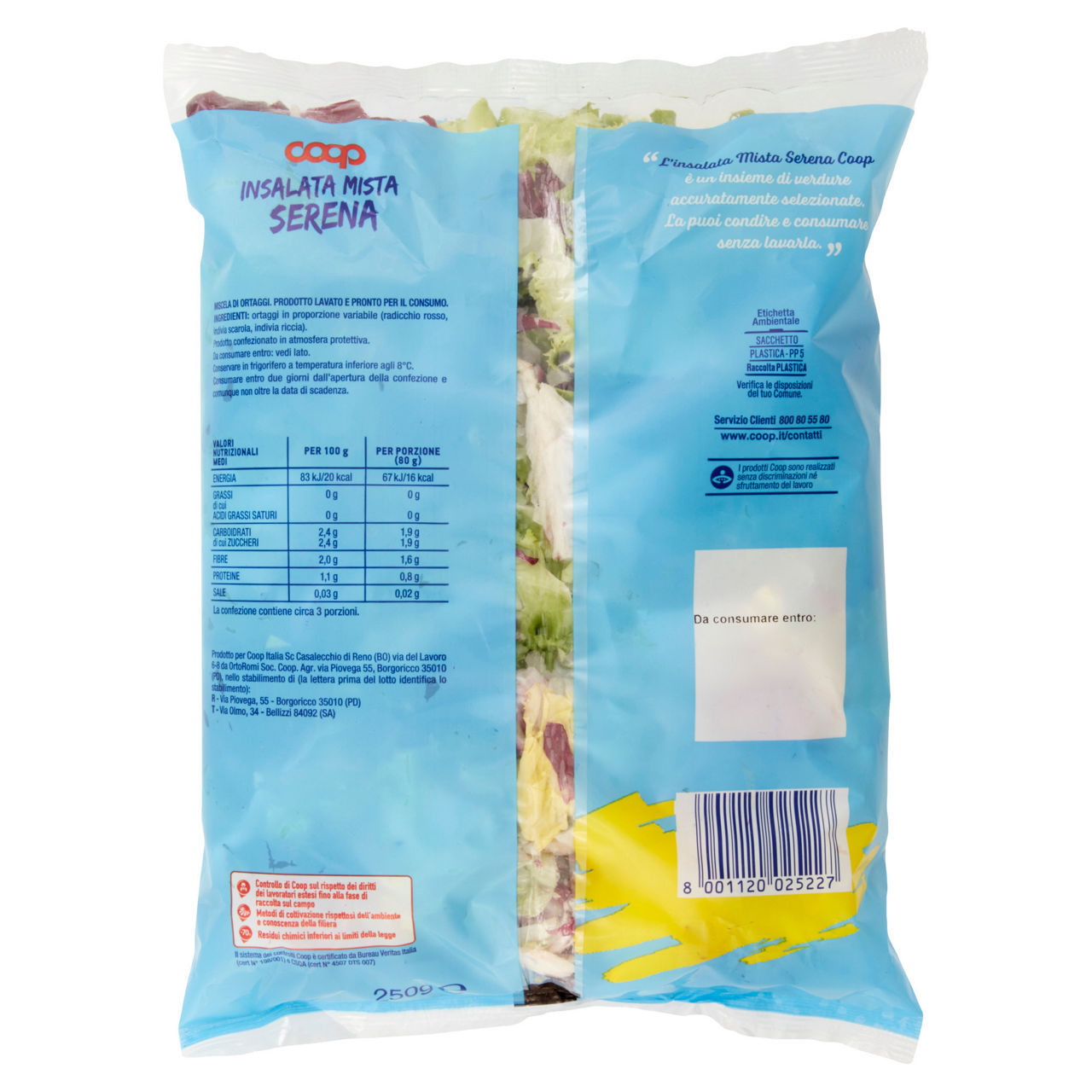 Insalata mista Serena 250 gr - Immagine 131