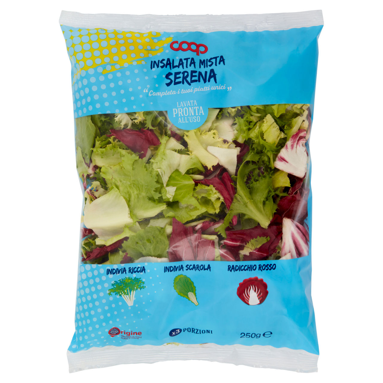 Insalata mista Serena 250 gr - Immagine 01