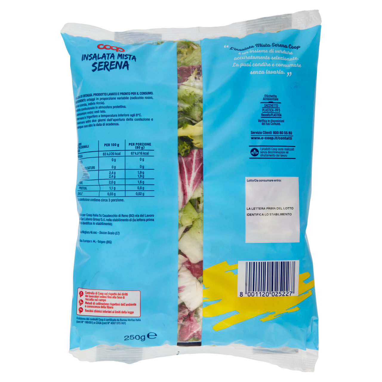 Insalata mista Serena 250 gr - Immagine 101