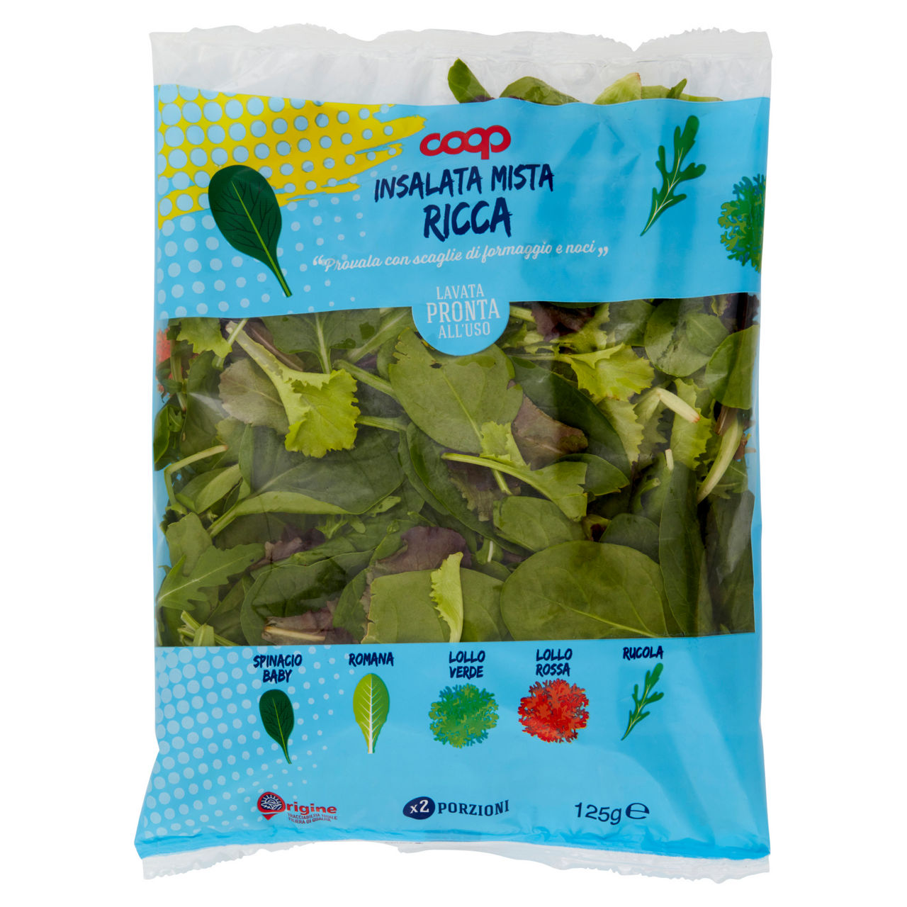 Insalata mista Ricca 125 gr - Immagine 11
