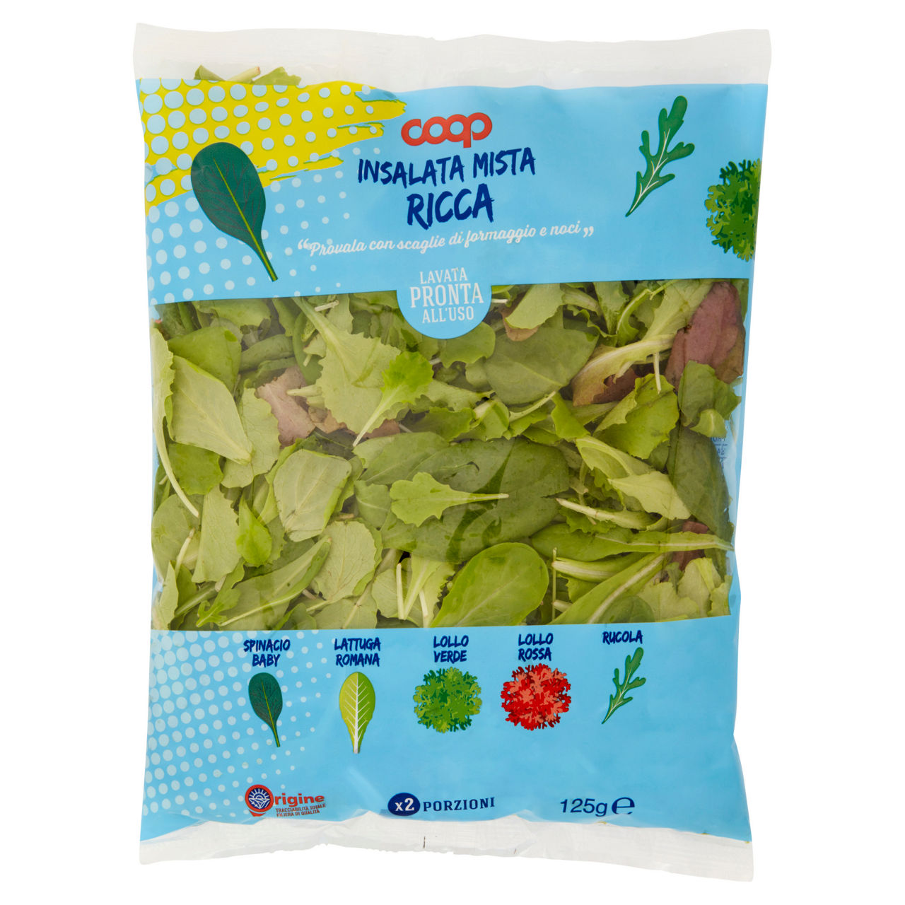 Insalata mista Ricca 125 gr - Immagine 21