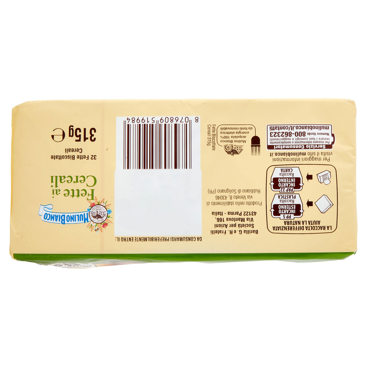 Fette biscottate ai cereali 32 fette 315 gr - Immagine 21