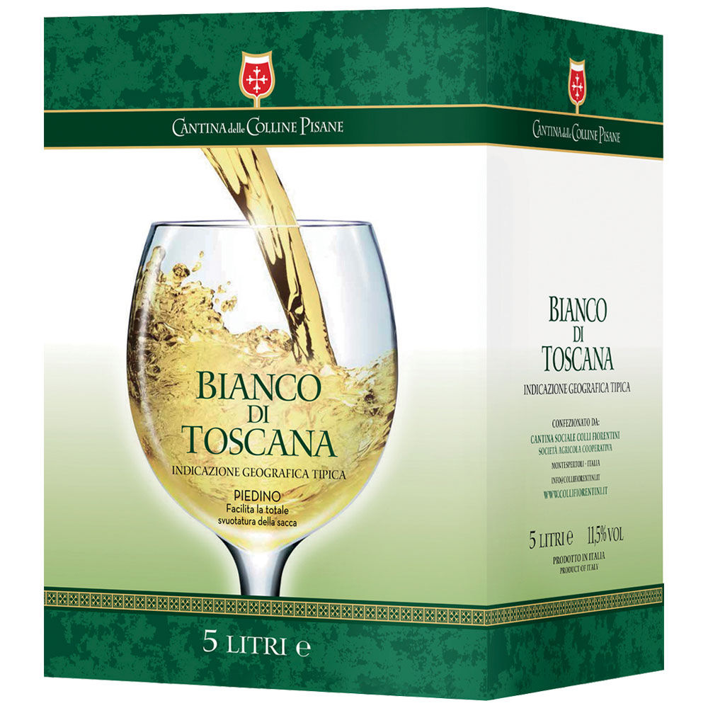 Vino Bianco di Toscana IGT bag in box 5 lt - Immagine 01