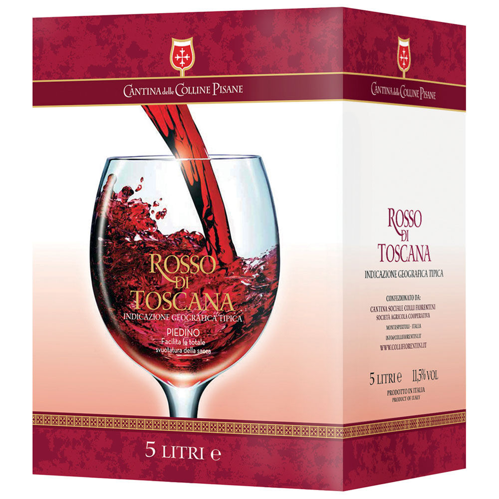 Vino Rosso di Toscana IGT bag in box 5 lt - Immagine 01