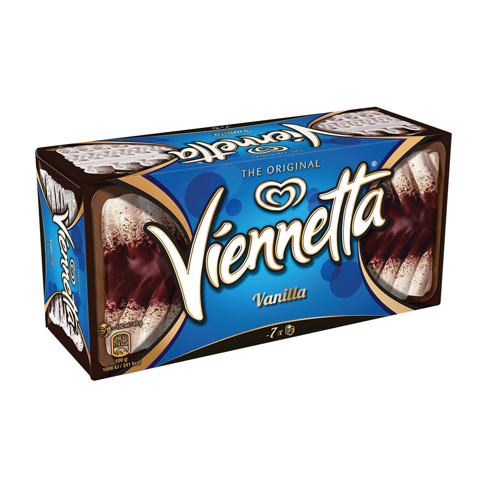 Torta gelato alla vaniglia con sfoglie croccanti al cacao 320 gr