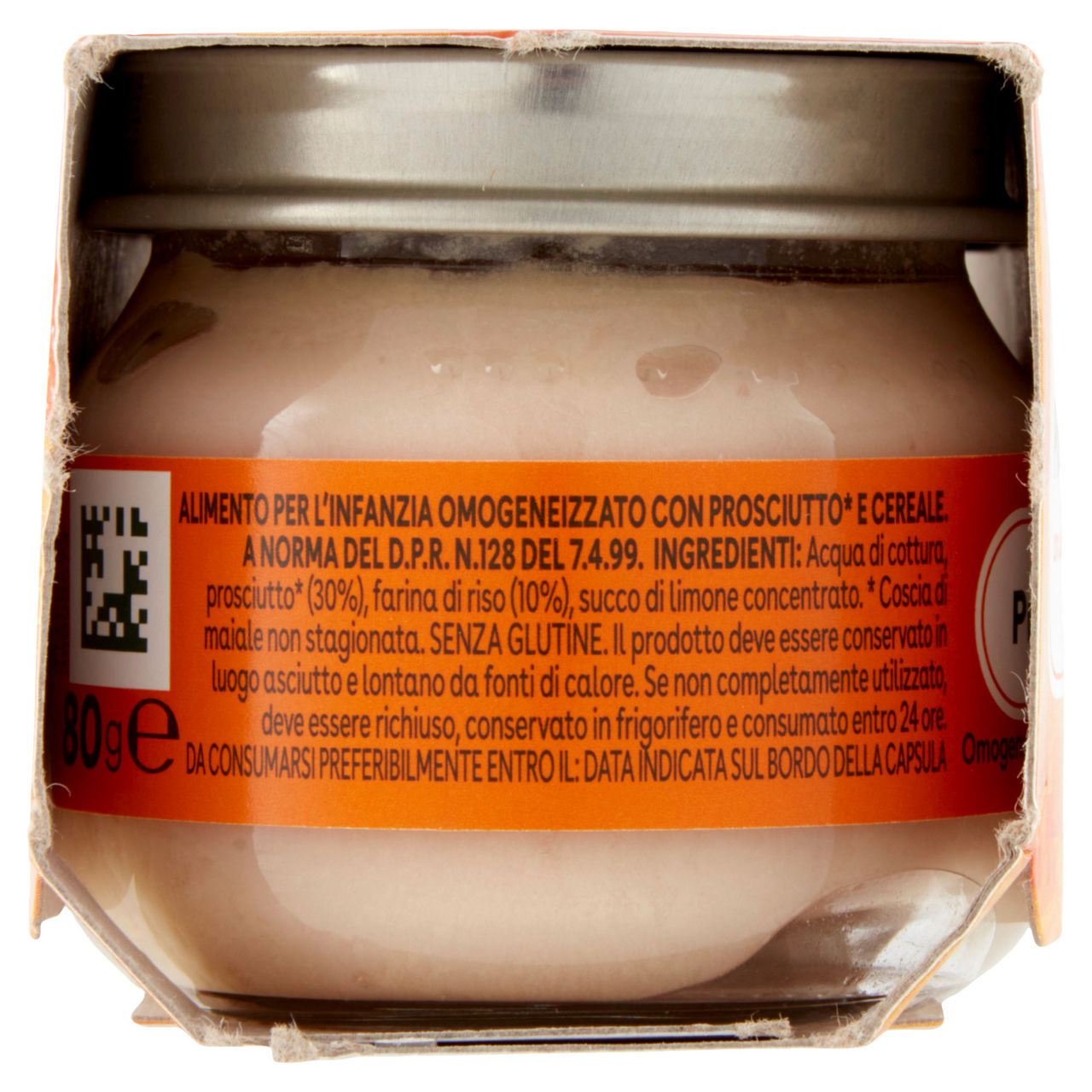 Omogeneizzato di prosciutto cotto 2 pz x 80 gr - Immagine 41