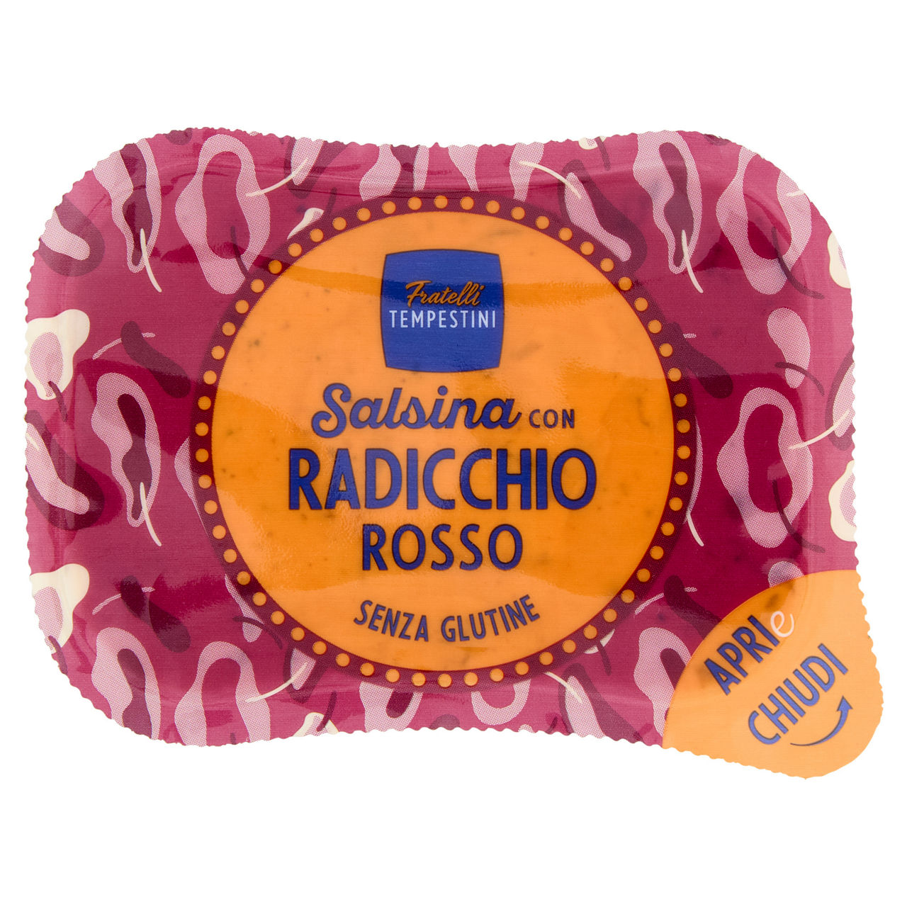 Salsa al radicchio rosso 130 gr - Immagine 01