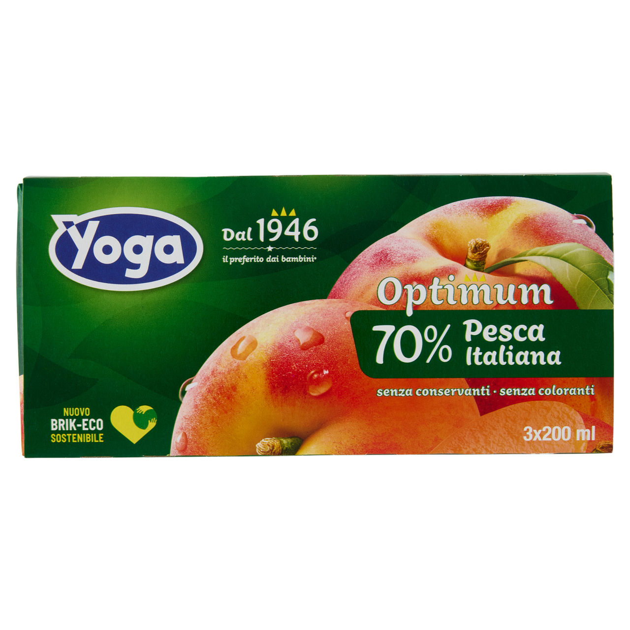 Bevanda alla pesca 3 pz x 200 ml - Immagine 01