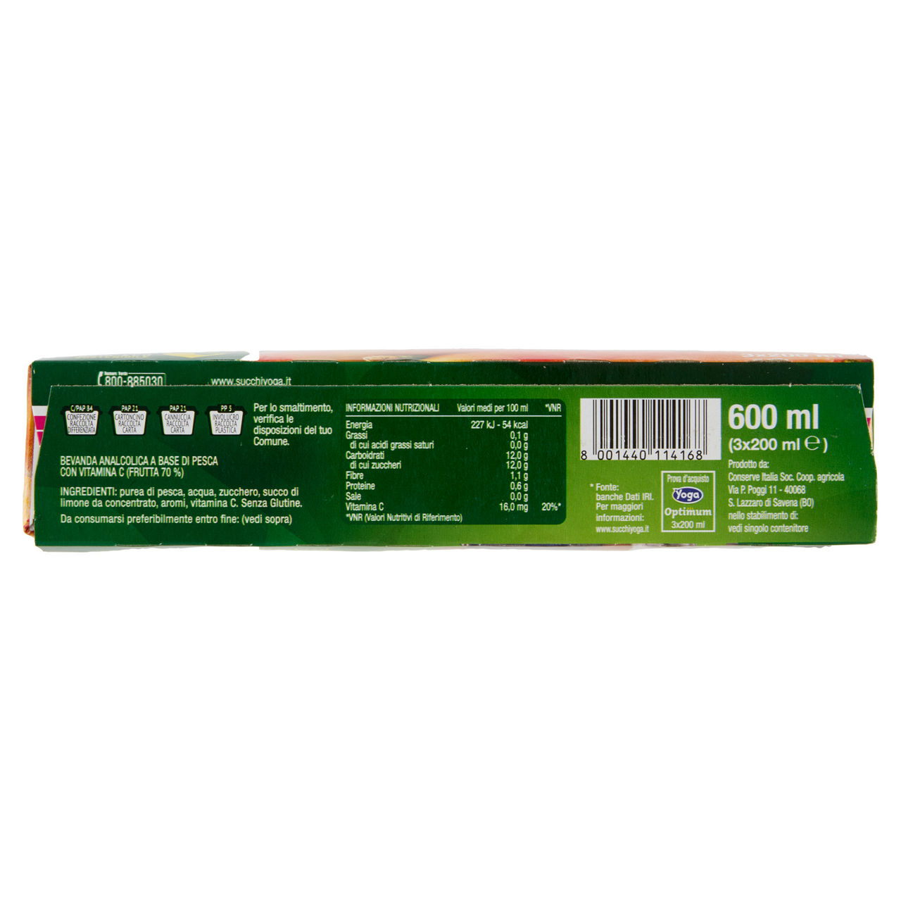 Bevanda alla pesca 3 pz x 200 ml - Immagine 31