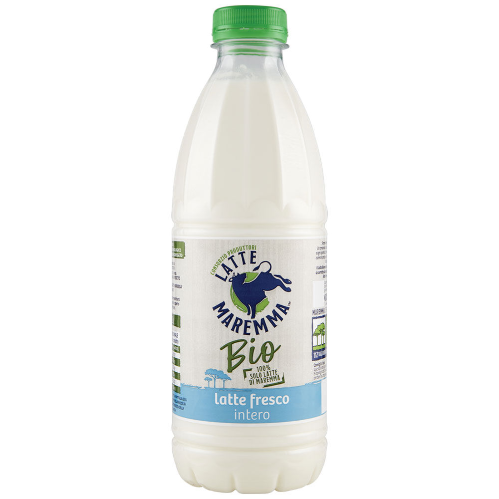 Latte fresco intero bio di Maremma1 lt