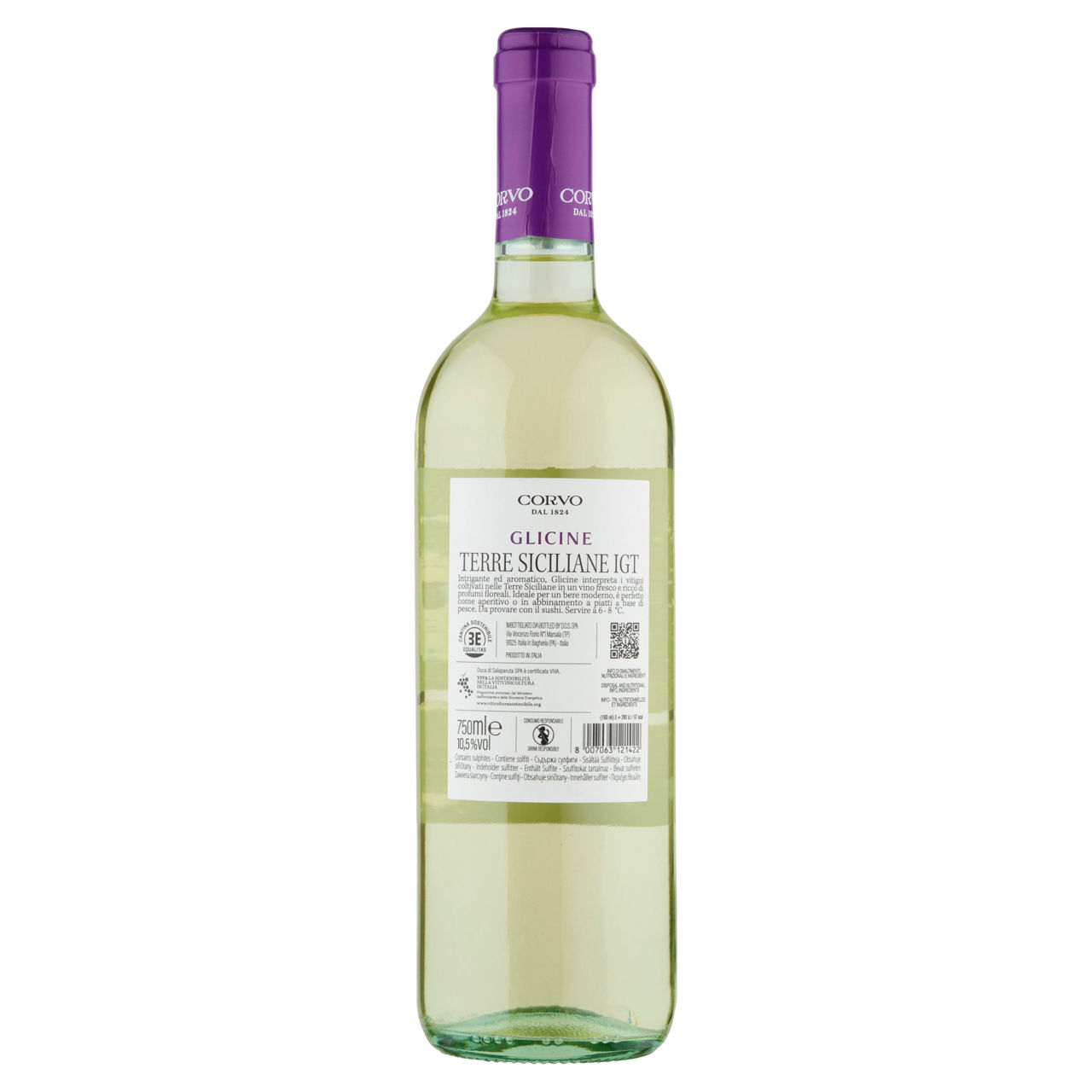 Vino bianco Glicine Terre Siciliane IGT 750 ml - Immagine 51