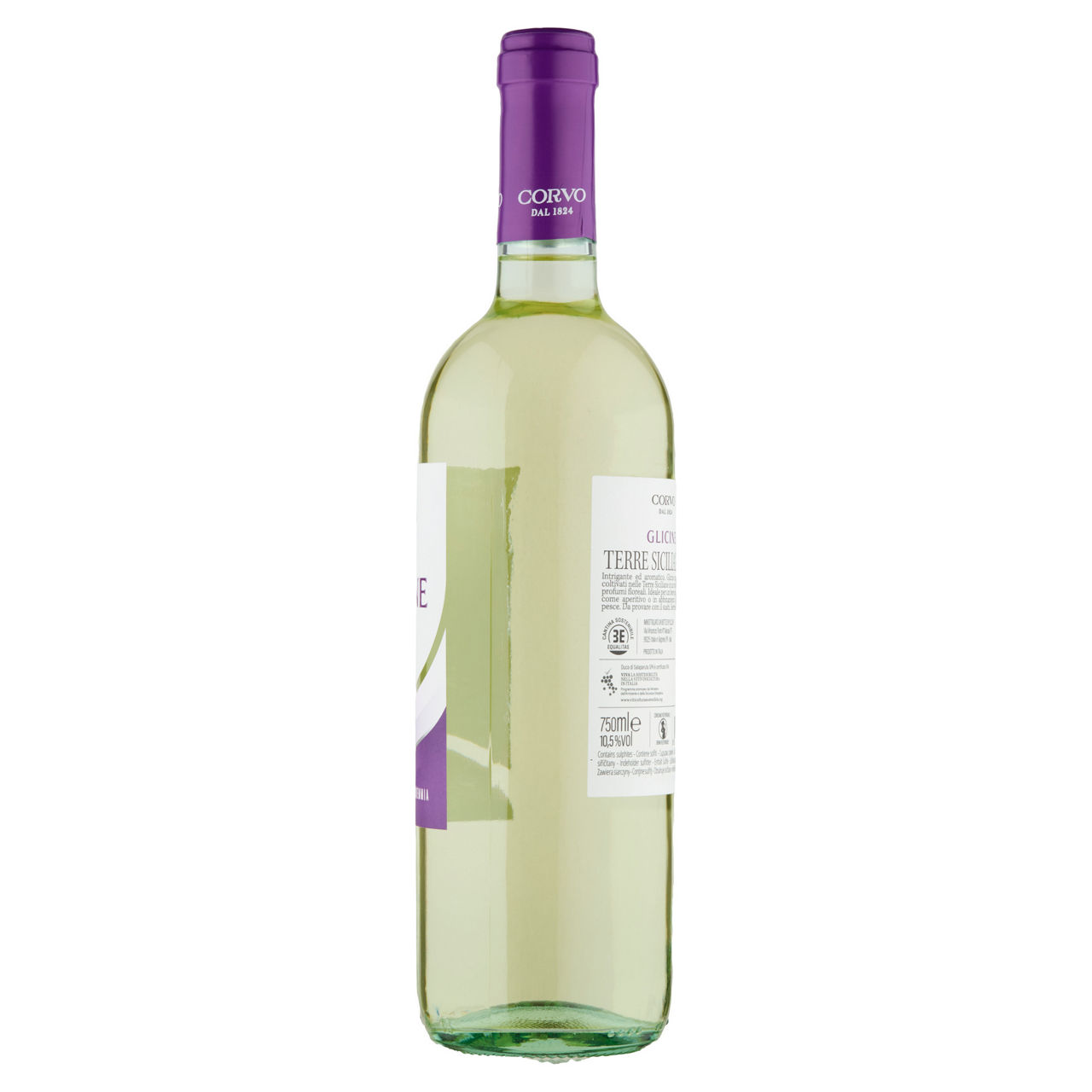 Vino bianco Glicine Terre Siciliane IGT 750 ml - Immagine 31