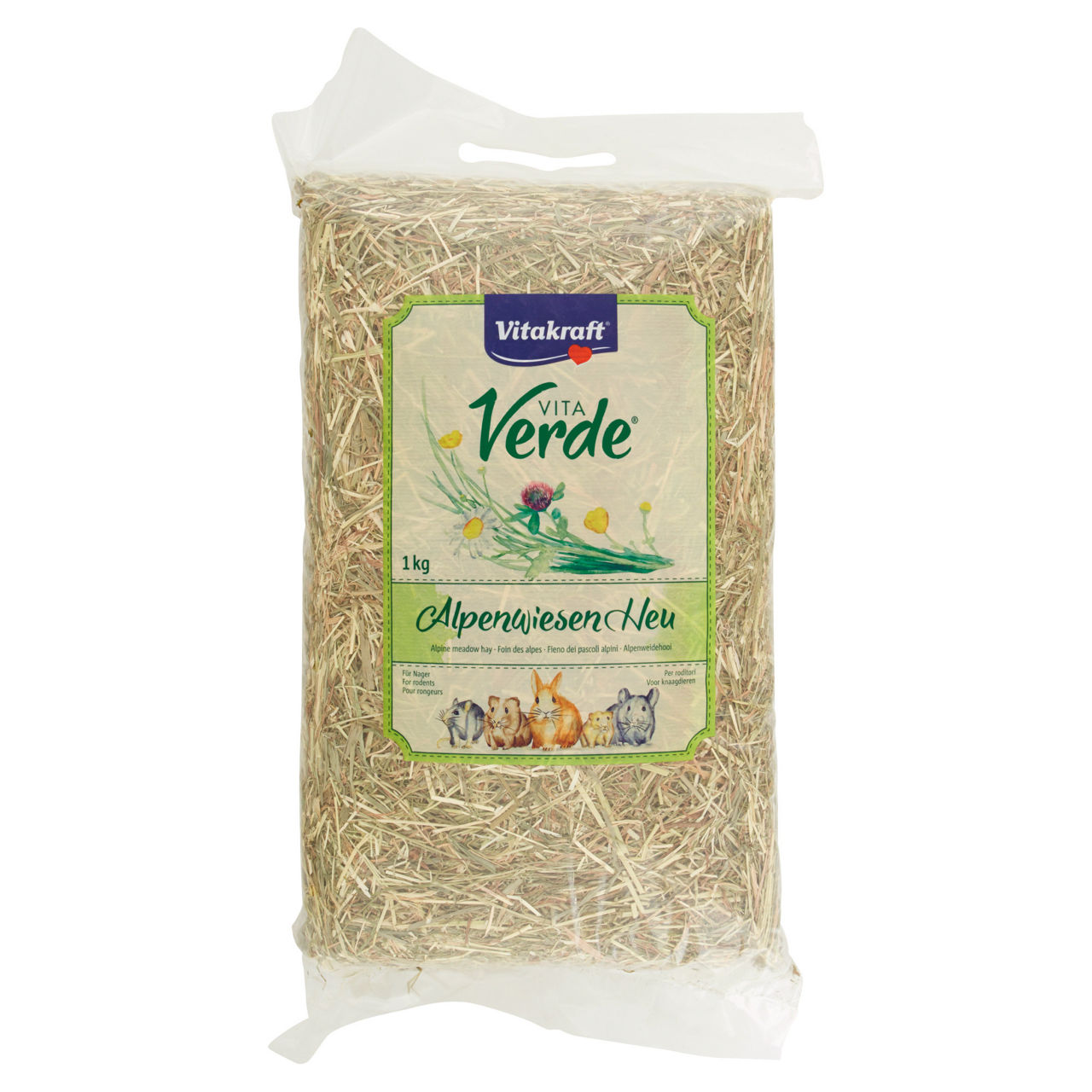 Fieno dei pascoli alpini vitakraft busta kg.1 - Immagine 01