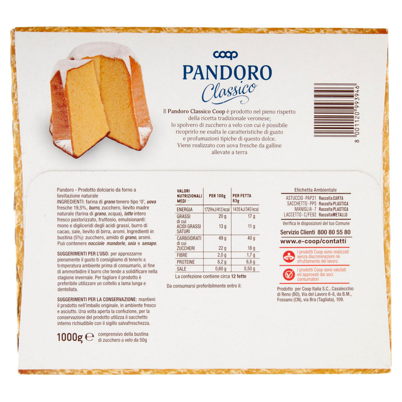 Pandoro classico 1 kg - Immagine 21