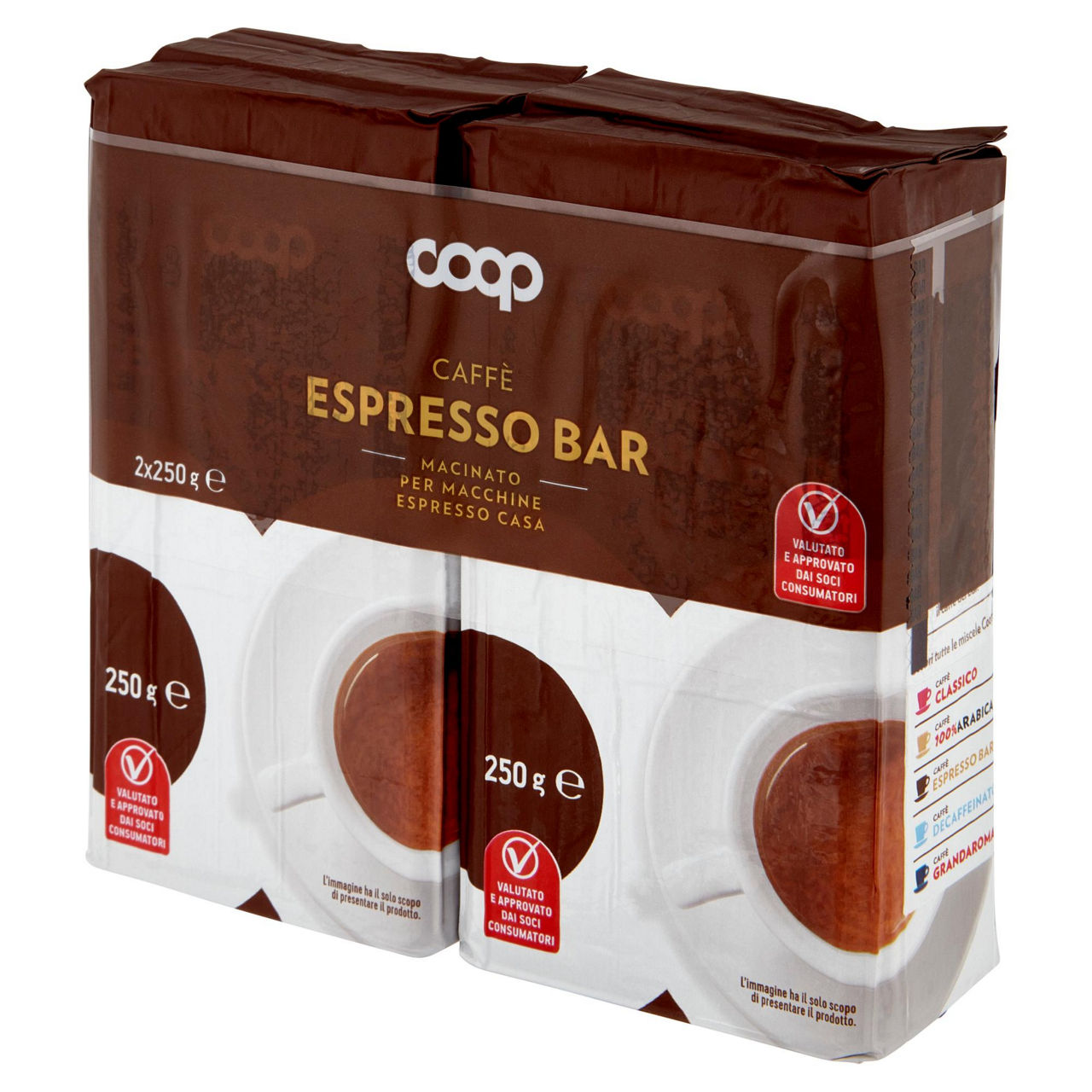 Caffè macinato espresso bar 2 pz x 250 gr - Immagine 61