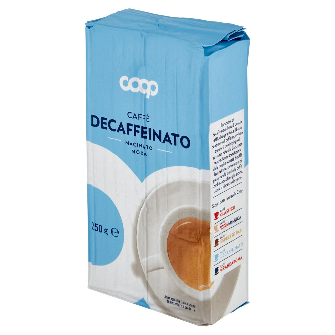 Caffè decaffeinato macinato per moka 250 gr - Immagine 61