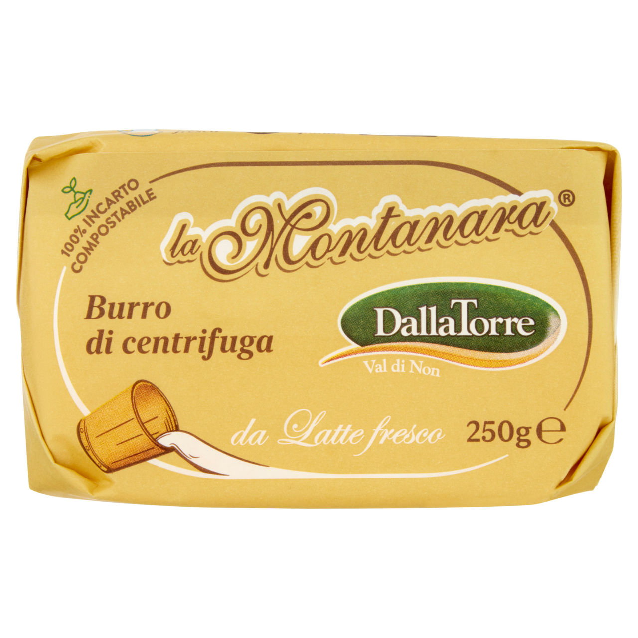Burro di centrifuga da latte fresco 250 gr - Immagine 01