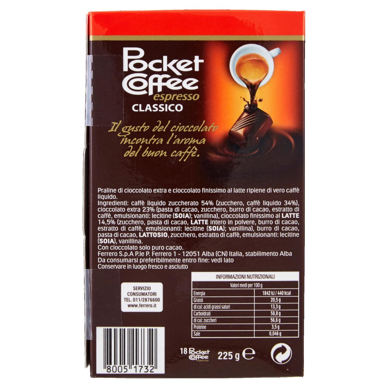 Praline pocket coffee 18 pz 225 gr - Immagine 11