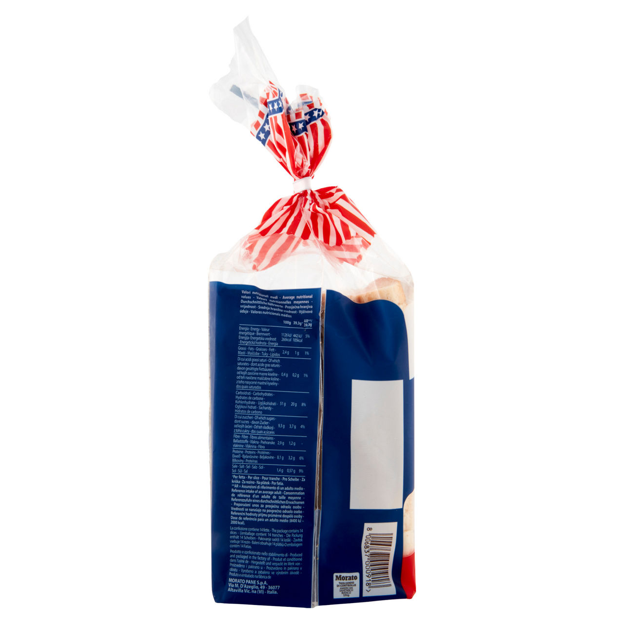 Pane a fette bianco american sandwich 550 gr - Immagine 31