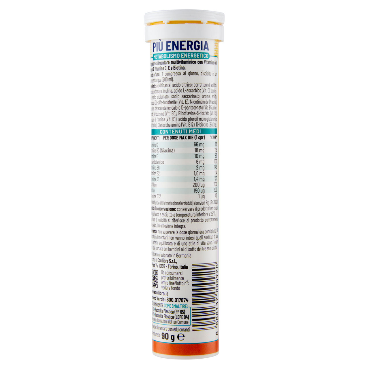 Integratore alimentare Più Energia 20 compresse effervescenti - Immagine 31