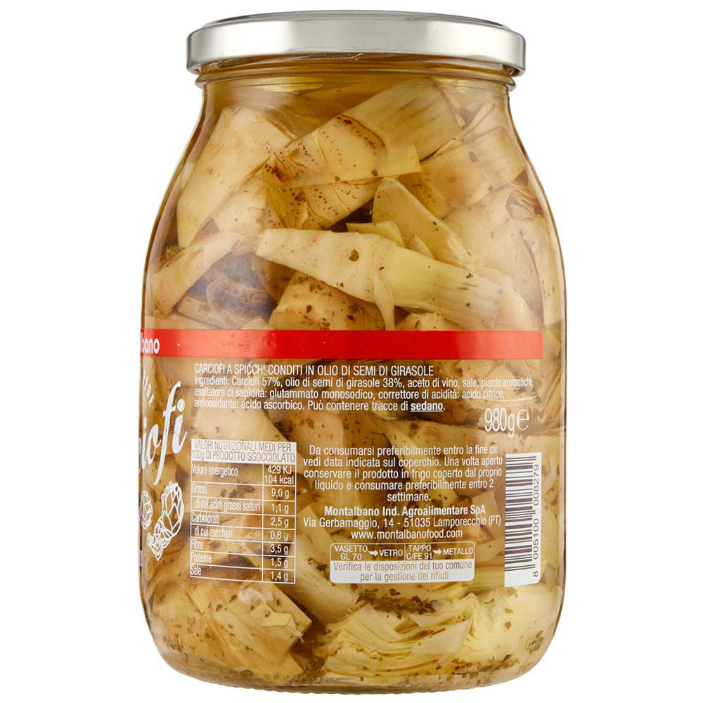 Carciofi a spicchi rustici 980 gr - Immagine 31