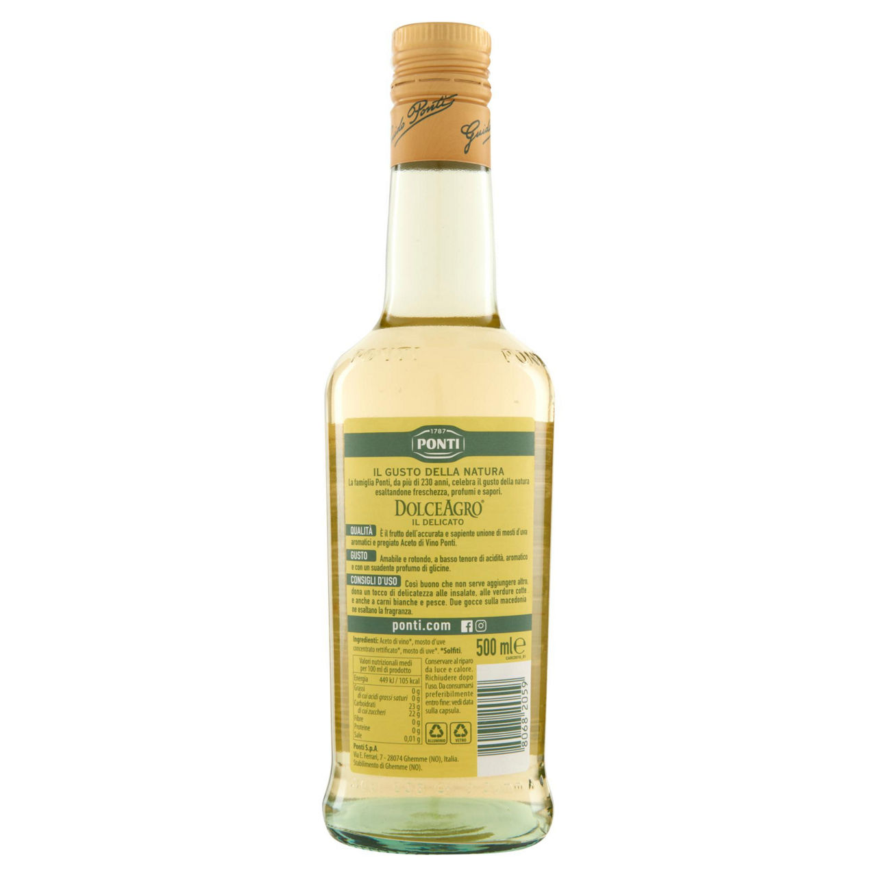 Condimento delicato dolceagro ponti bottiglia ml. 500 - Immagine 21