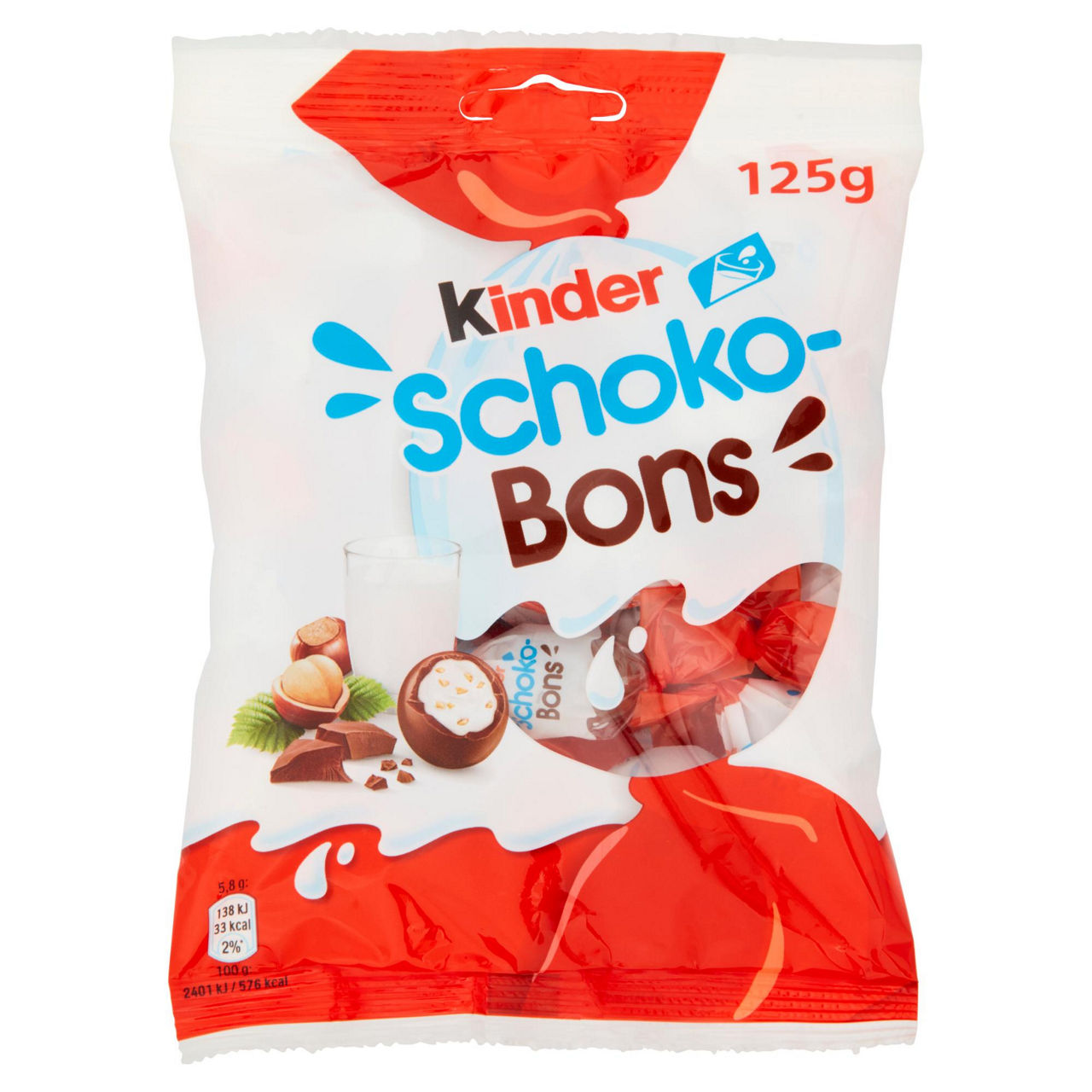 Ovetti di cioccolato Schokobons 125 gr