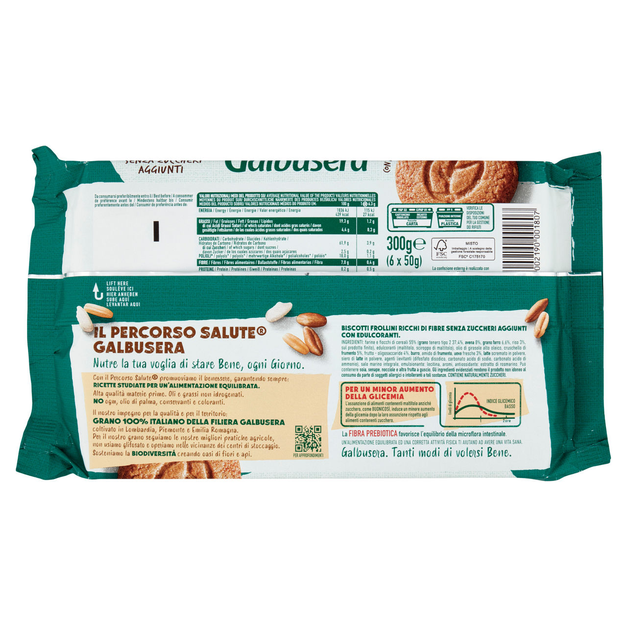 Biscotti ai 4 cereali 6 pz x 50 gr - Immagine 51