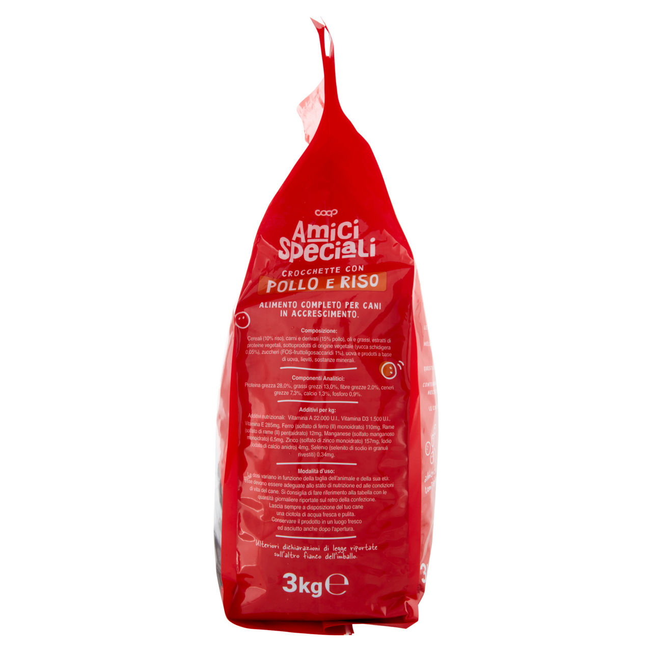 Crocchette per cani in crescita amici speciali coop pollo/riso sacco kg.3 - Immagine 51