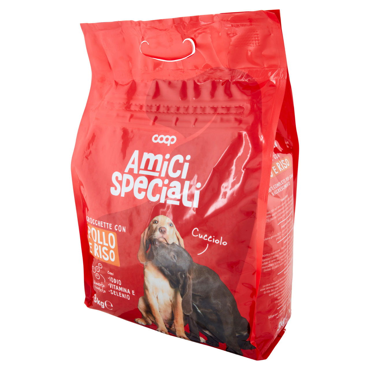 Crocchette per cani in crescita amici speciali coop pollo/riso sacco kg.3 - Immagine 21