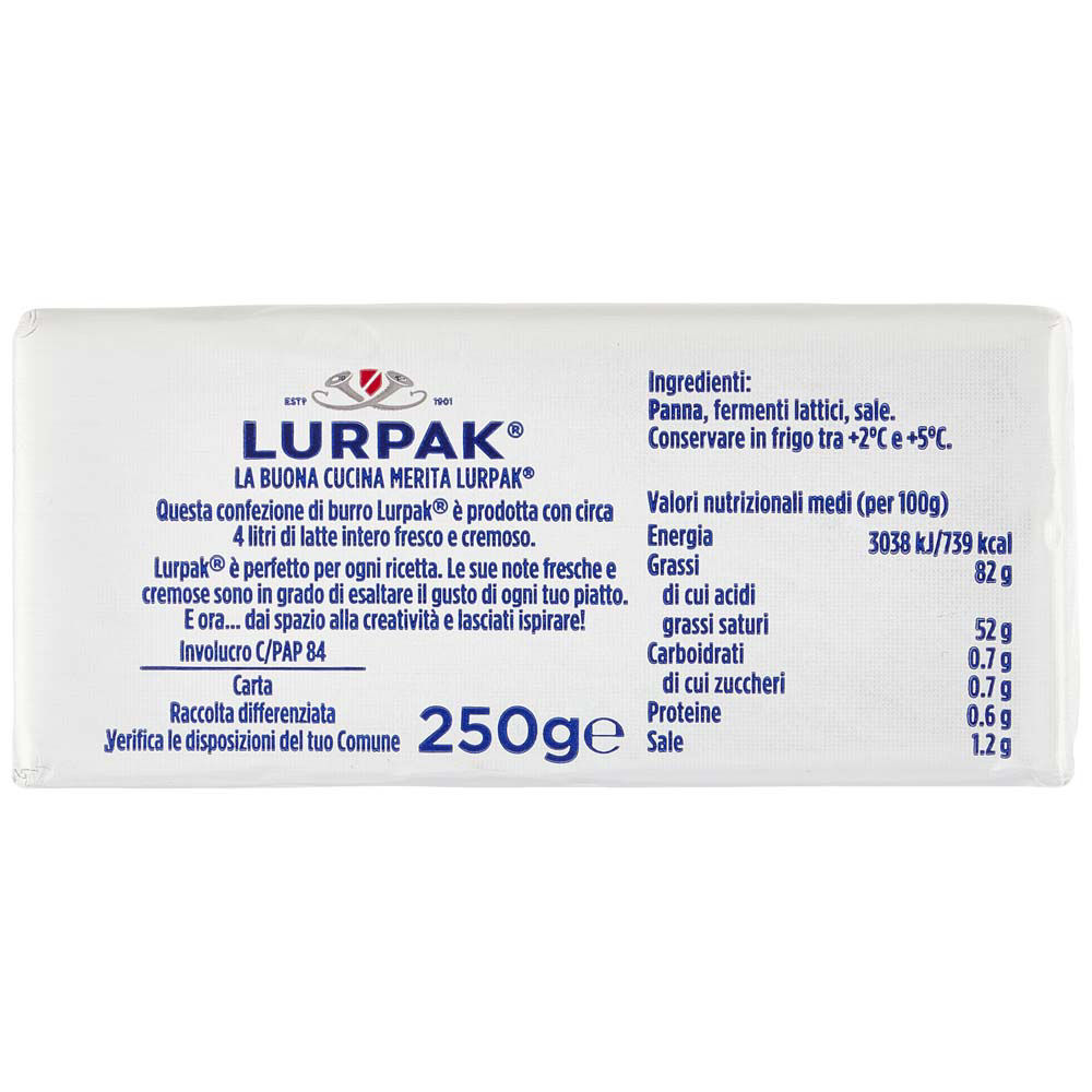 Burro leggermente salato 250 gr - Immagine 41