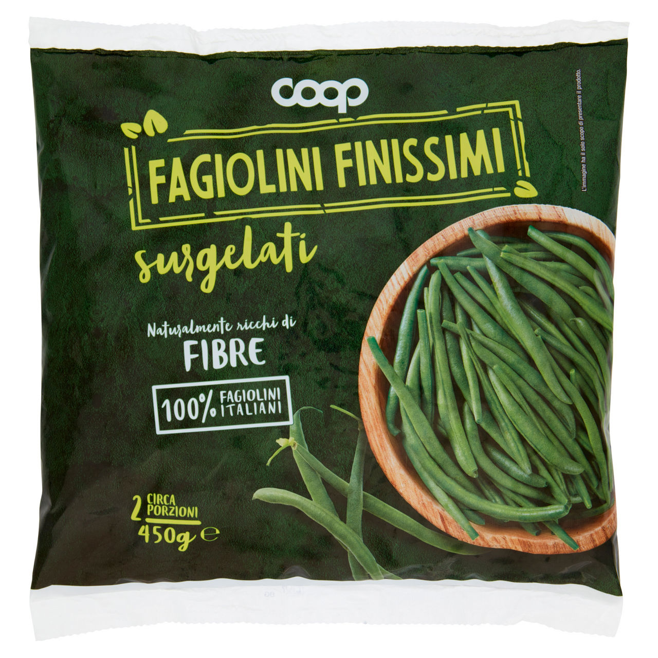 Fagiolini finissimi surgelati 450 gr