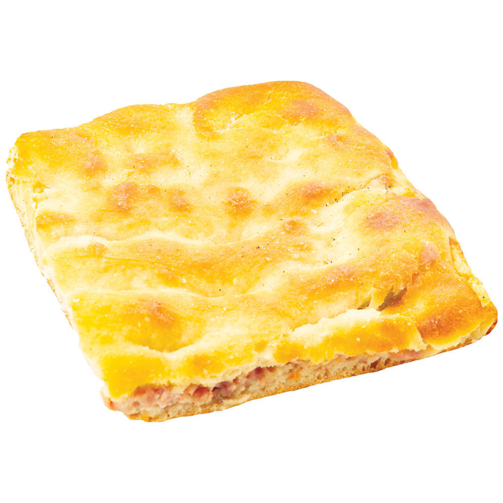 Schiacciata ripiena salsiccia e stracchino
