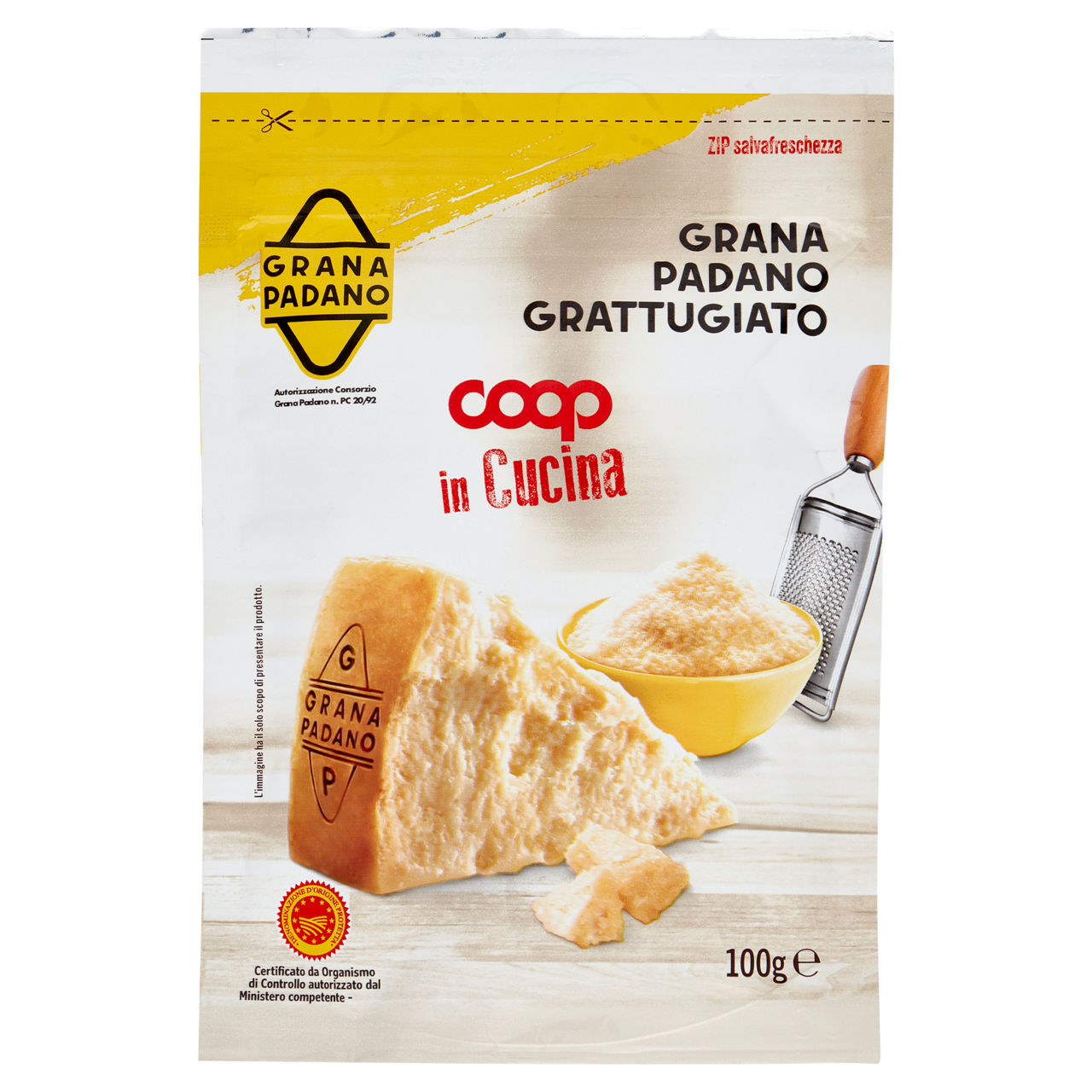 Grana Padano DOP grattugiato 100 gr