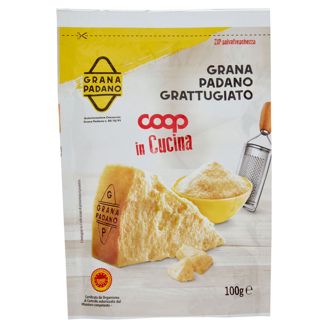 Grana Padano DOP grattugiato 100 gr - Immagine 11