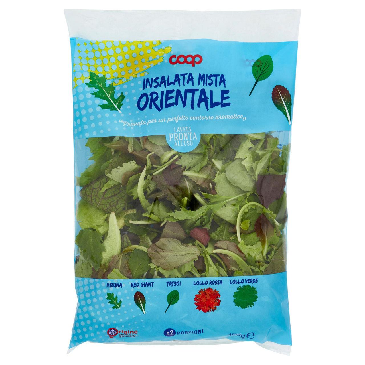 Insalata mista Orientale 150 gr - Immagine 01